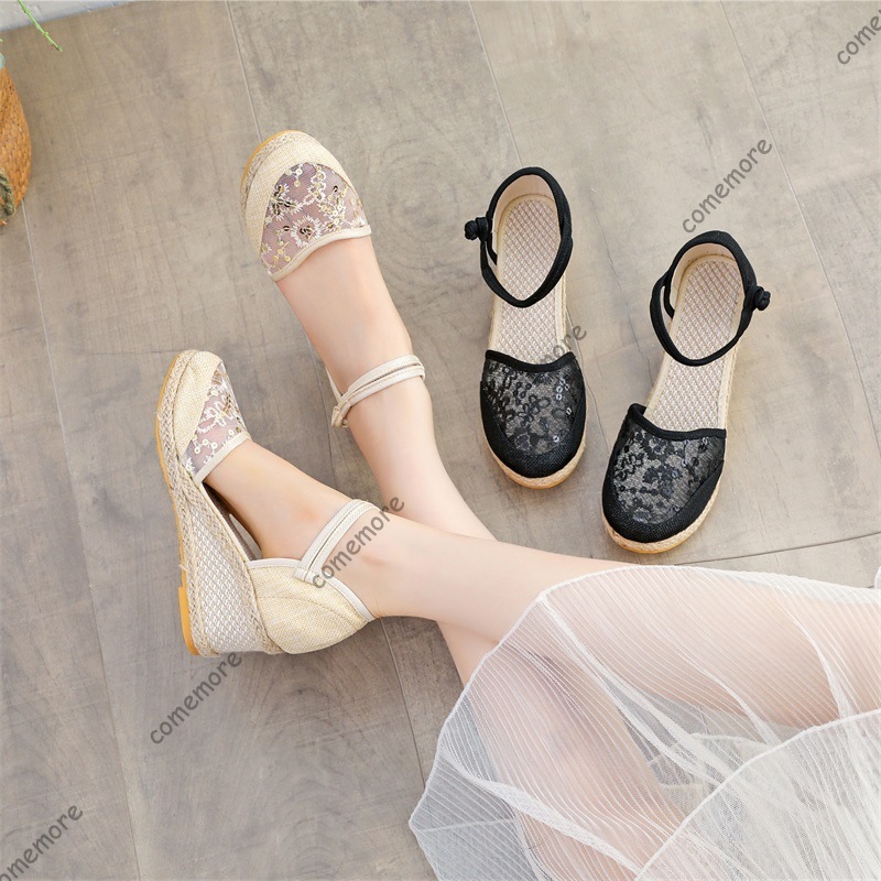 Damskie sandały espadryle na k – Wedge Espadrille Women recenzja i cena